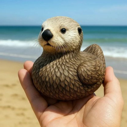 🐬Marine life-Duck ornaments🐬