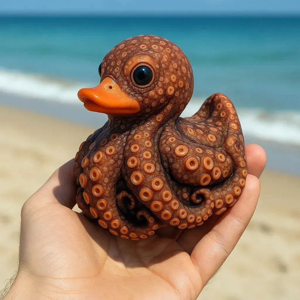 🐬Marine life-Duck ornaments🐬