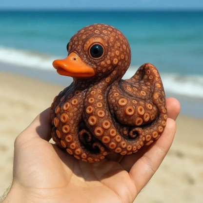🐬Marine life-Duck ornaments🐬