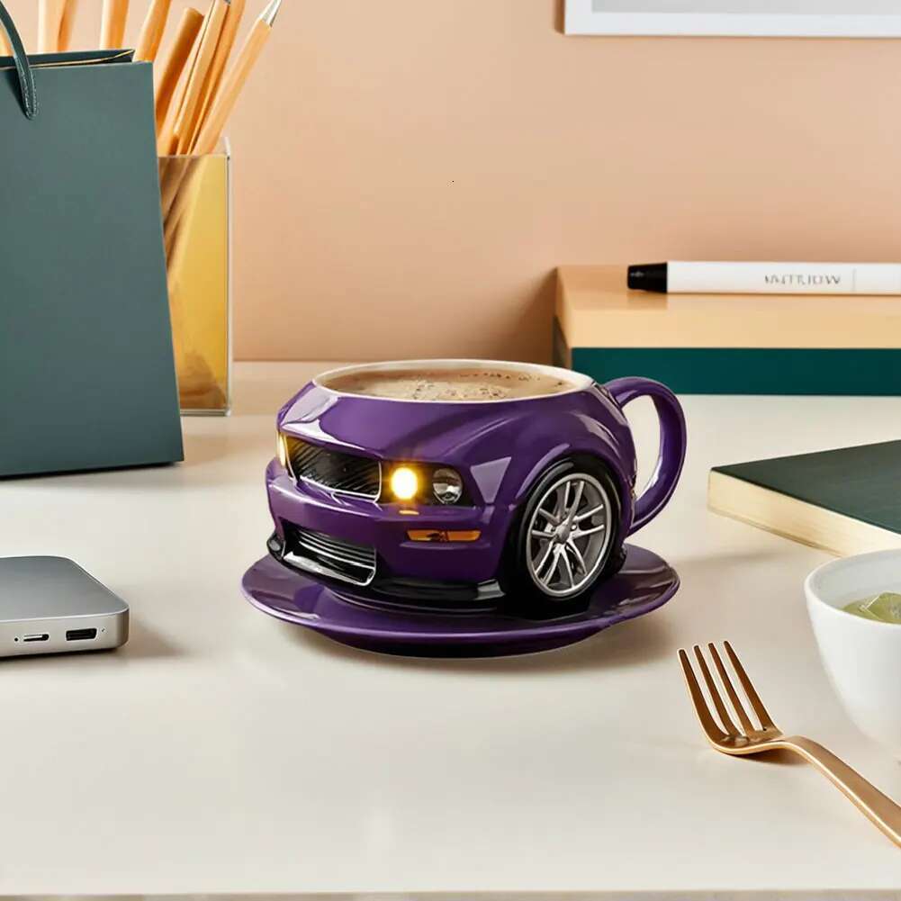 Durable Car Shaped Mug Creative Funny Novelty Drinkware Gifts For Men Handcrafted Coffee Cup For Home Office