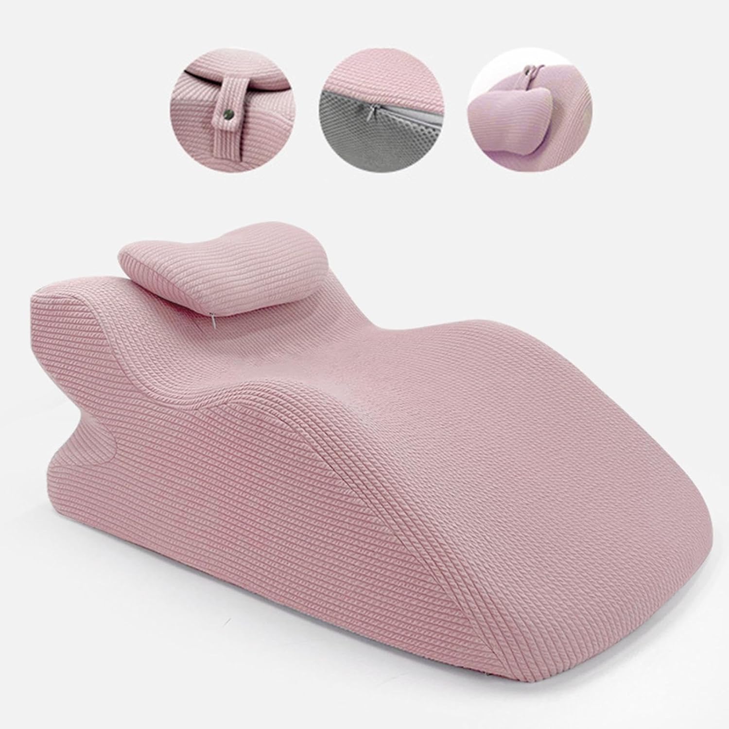 Y-Shaped Reading Pillow with Arm Rests & Memory Foam Support