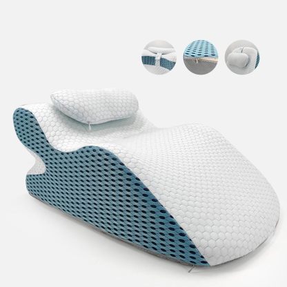 Y-Shaped Reading Pillow with Arm Rests & Memory Foam Support
