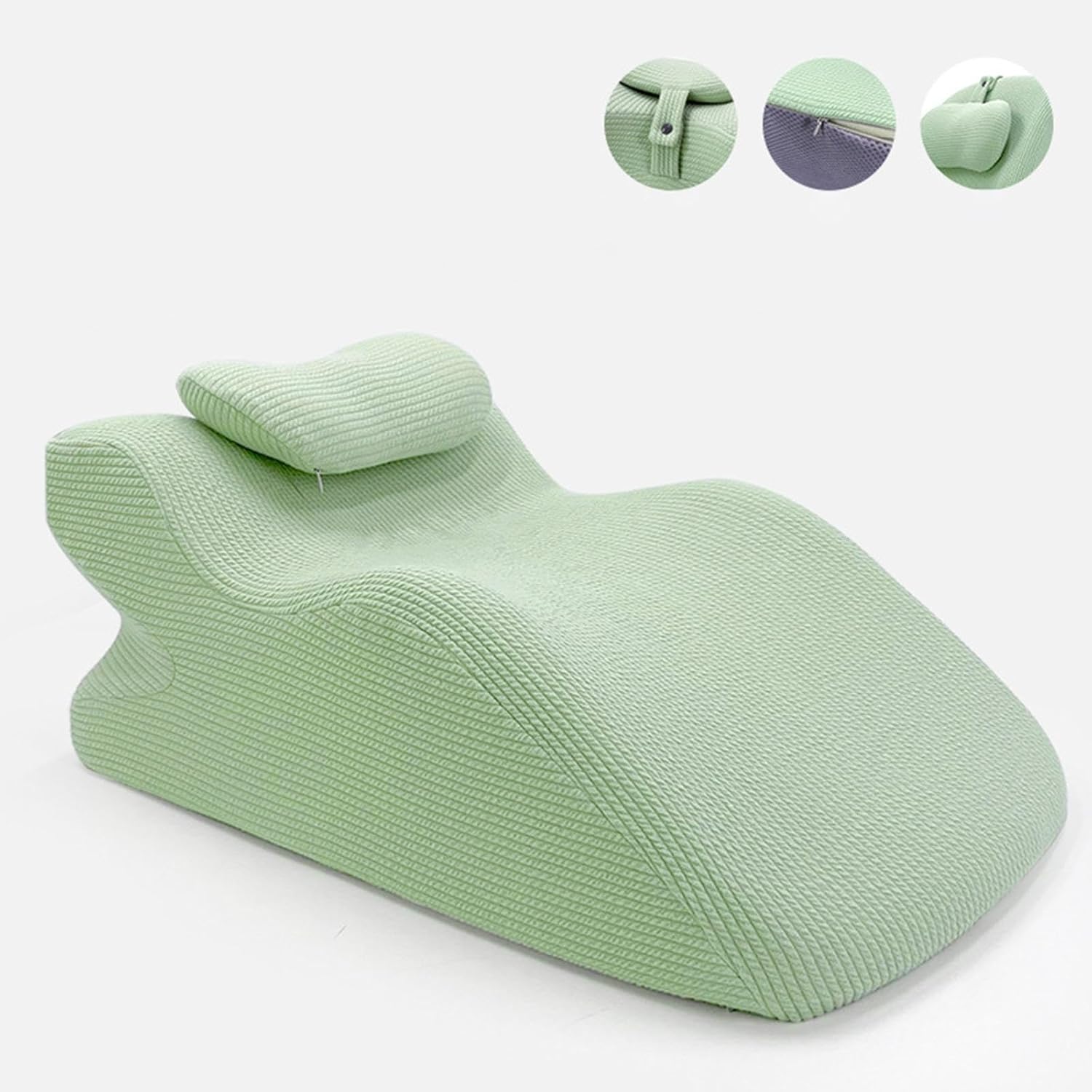 Y-Shaped Reading Pillow with Arm Rests & Memory Foam Support