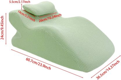 Y-Shaped Reading Pillow with Arm Rests & Memory Foam Support