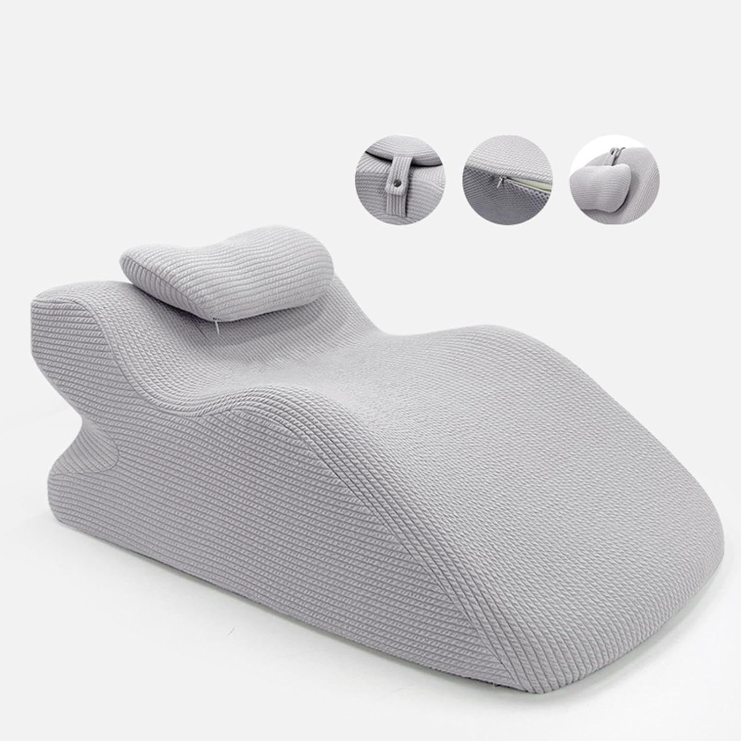 Y-Shaped Reading Pillow with Arm Rests & Memory Foam Support