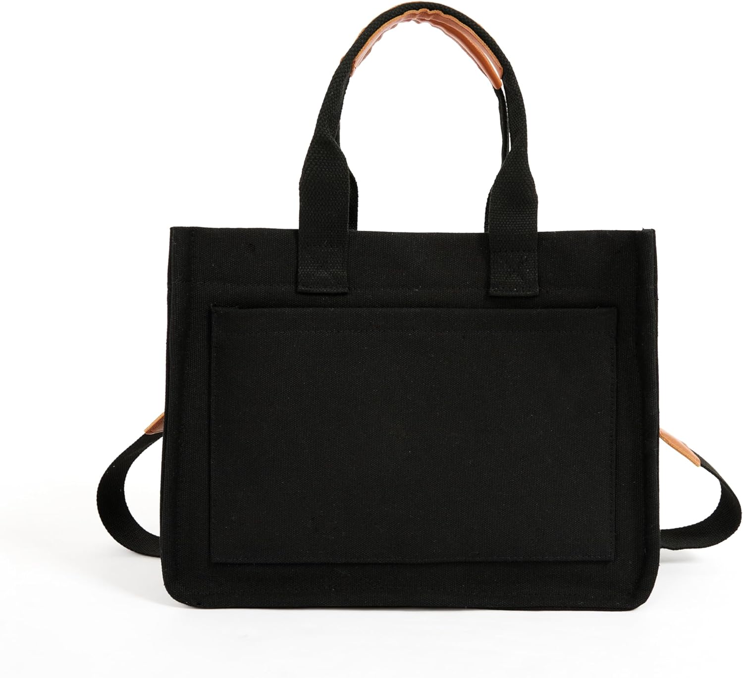 JoJogoo Canvas Tote Bag for Women,Laptop tote bag,Crossbody tote,Purses, Everything Everyday Bag,Work bags for women