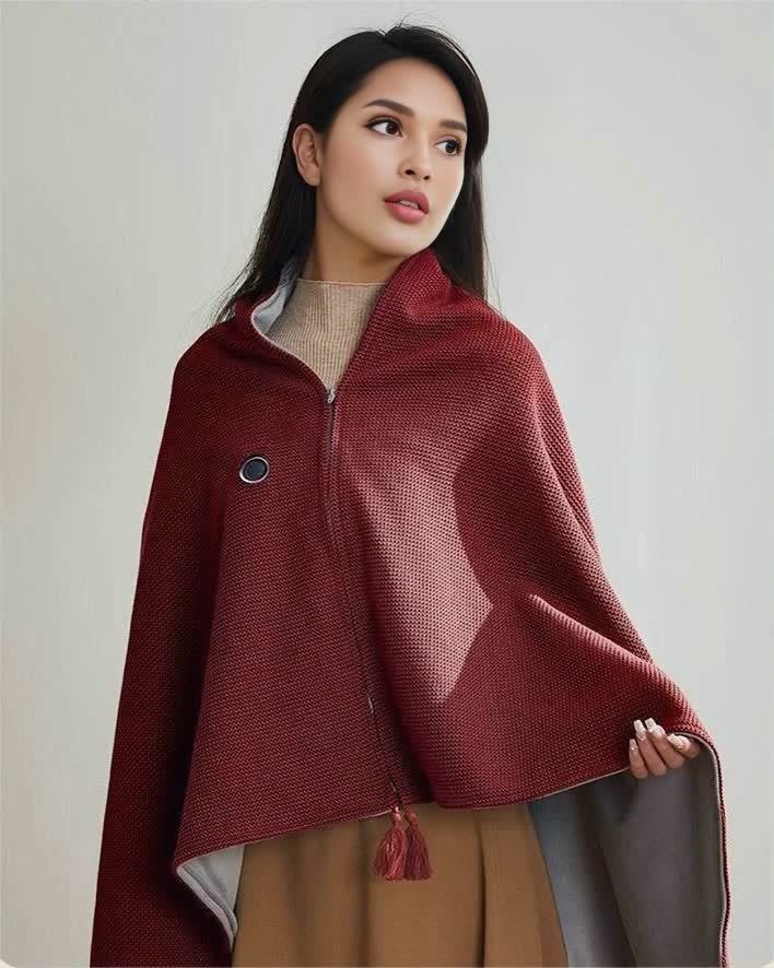 🎅Best Winter Gifts 🔥Portable Heated Shawl (Buy 2 Free Shipping)