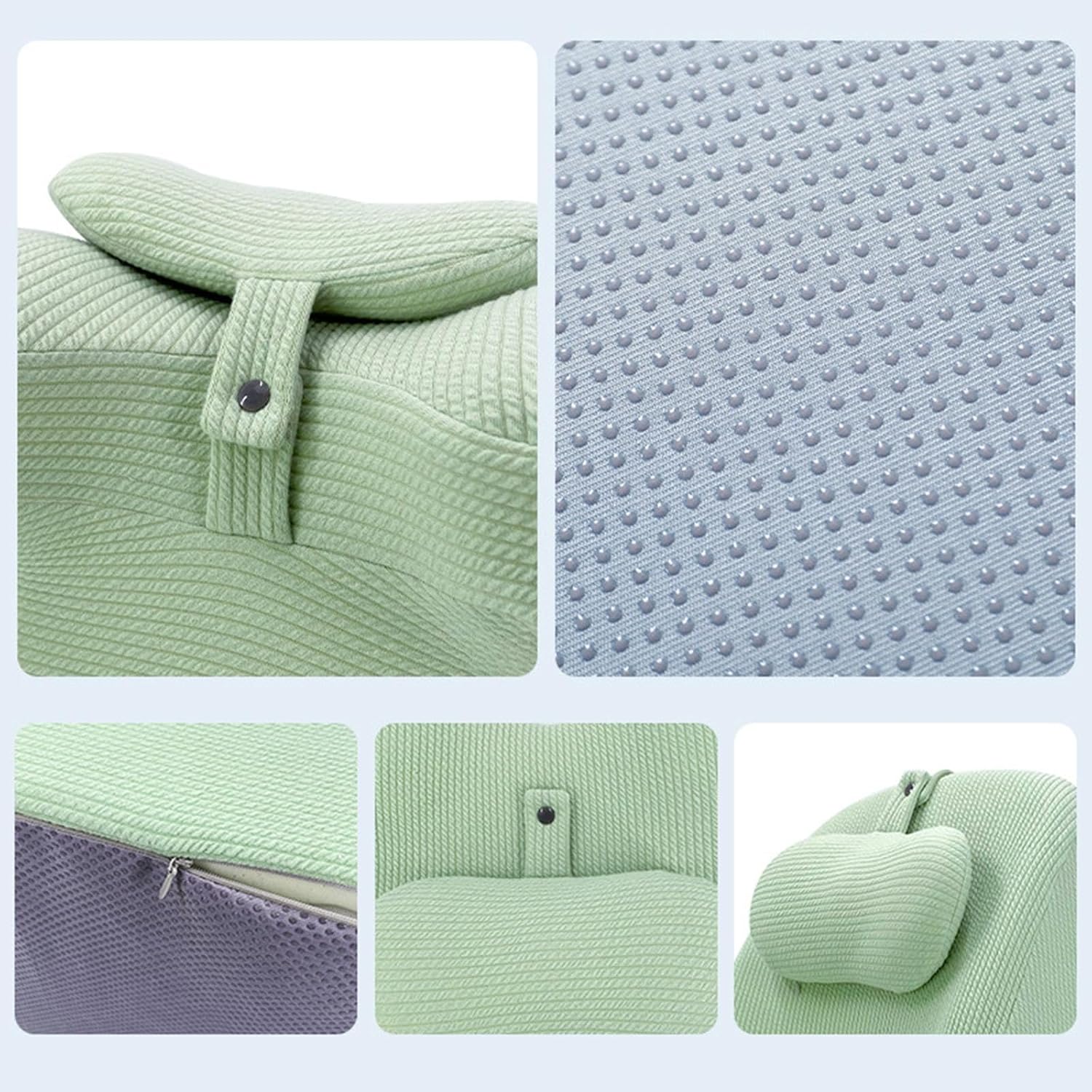 Y-Shaped Reading Pillow with Arm Rests & Memory Foam Support