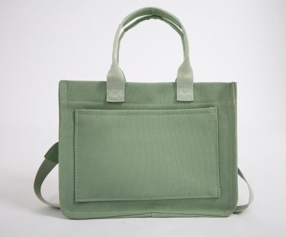 JoJogoo Canvas Tote Bag for Women,Laptop tote bag,Crossbody tote,Purses, Everything Everyday Bag,Work bags for women