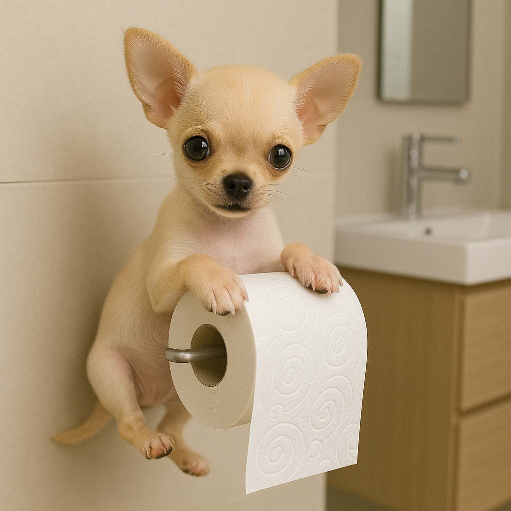 Puppy Tissue Holder
