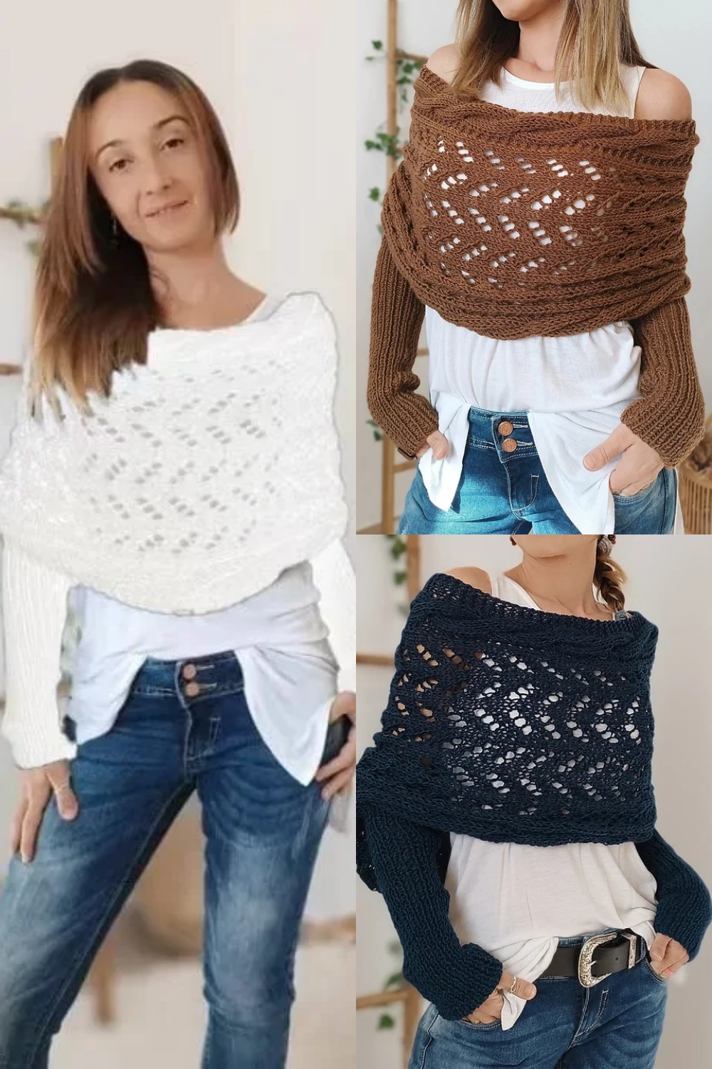 🔥Knitted Wrap, Shrugs For Women
