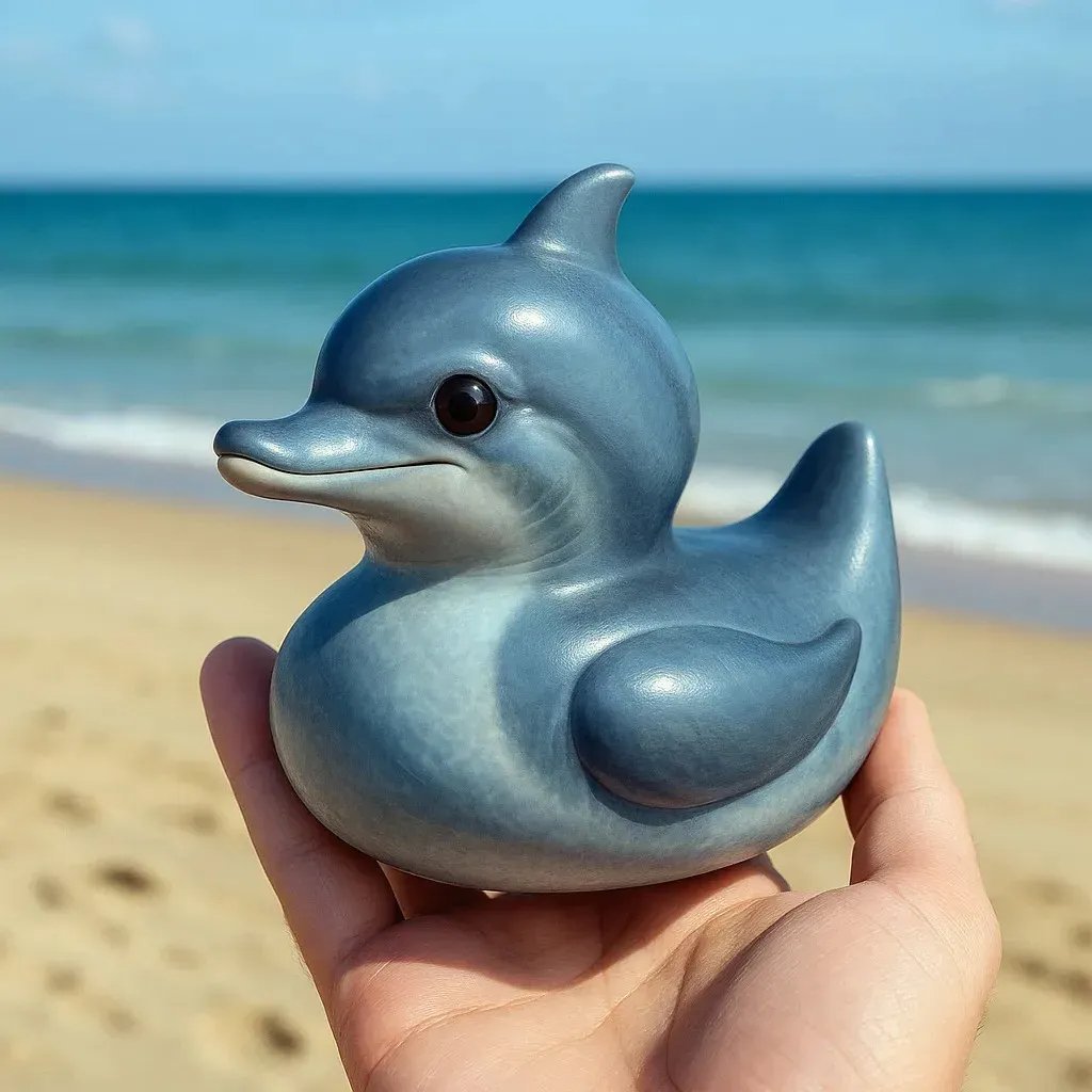 🐬Marine life-Duck ornaments🐬