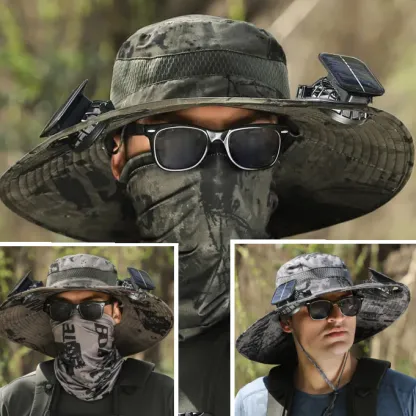 🔥Last 4 hours Sale: Save 49%⚡2025 New Ultralight Solar Fan Sun Hat – Lighter Than a Baseball!⚾No need to charge!