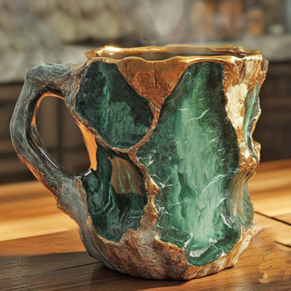 (🌲Early Christmas Sale - 49% OFF) ✨️2024 New Mineral Crystal Coffee Mugs
