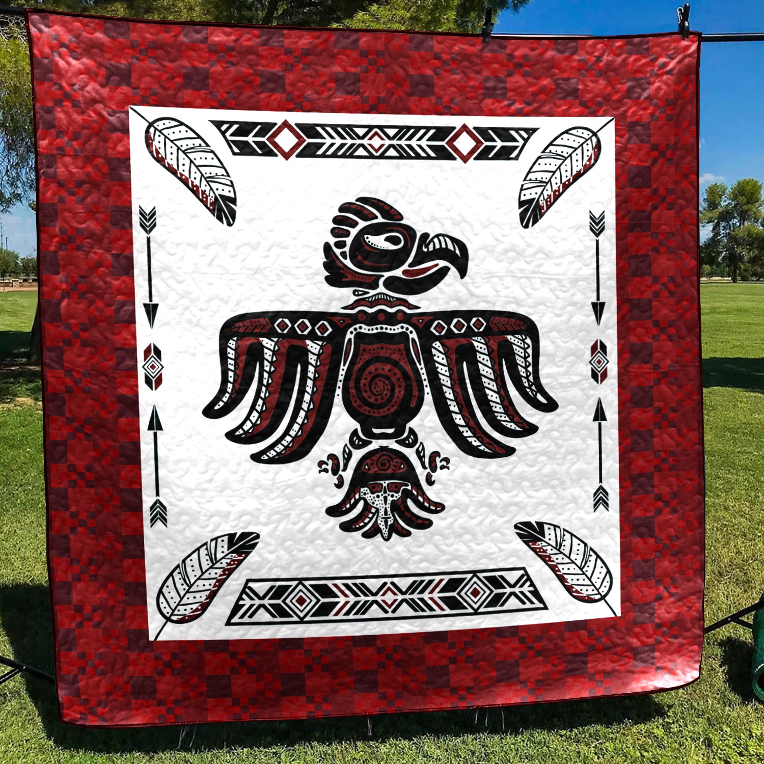 Native American Inspired CLM2211418 Art Quilt – Yirenhouse