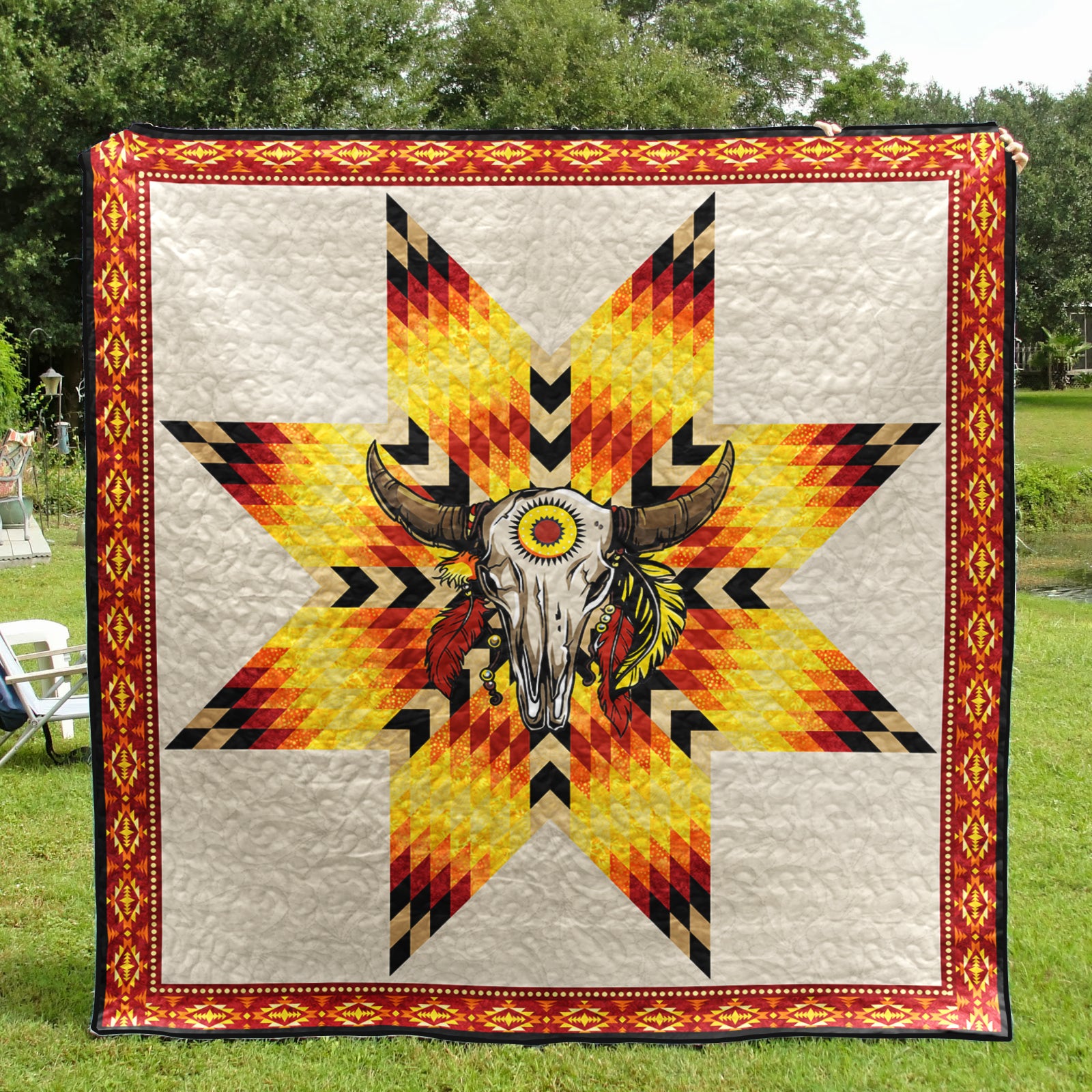 Native American Inspired Art Quilt HN080401M – Yirenhouse