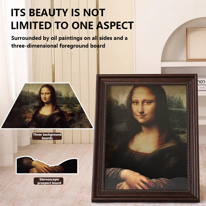 Mona Lisa Cat Bed