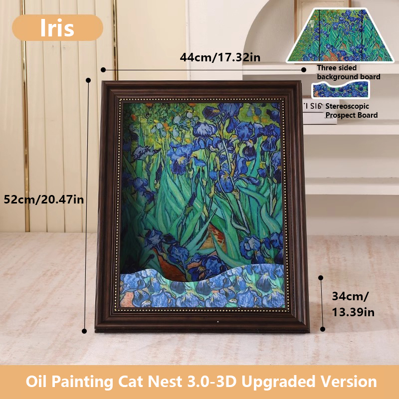 Mona Lisa Cat Bed
