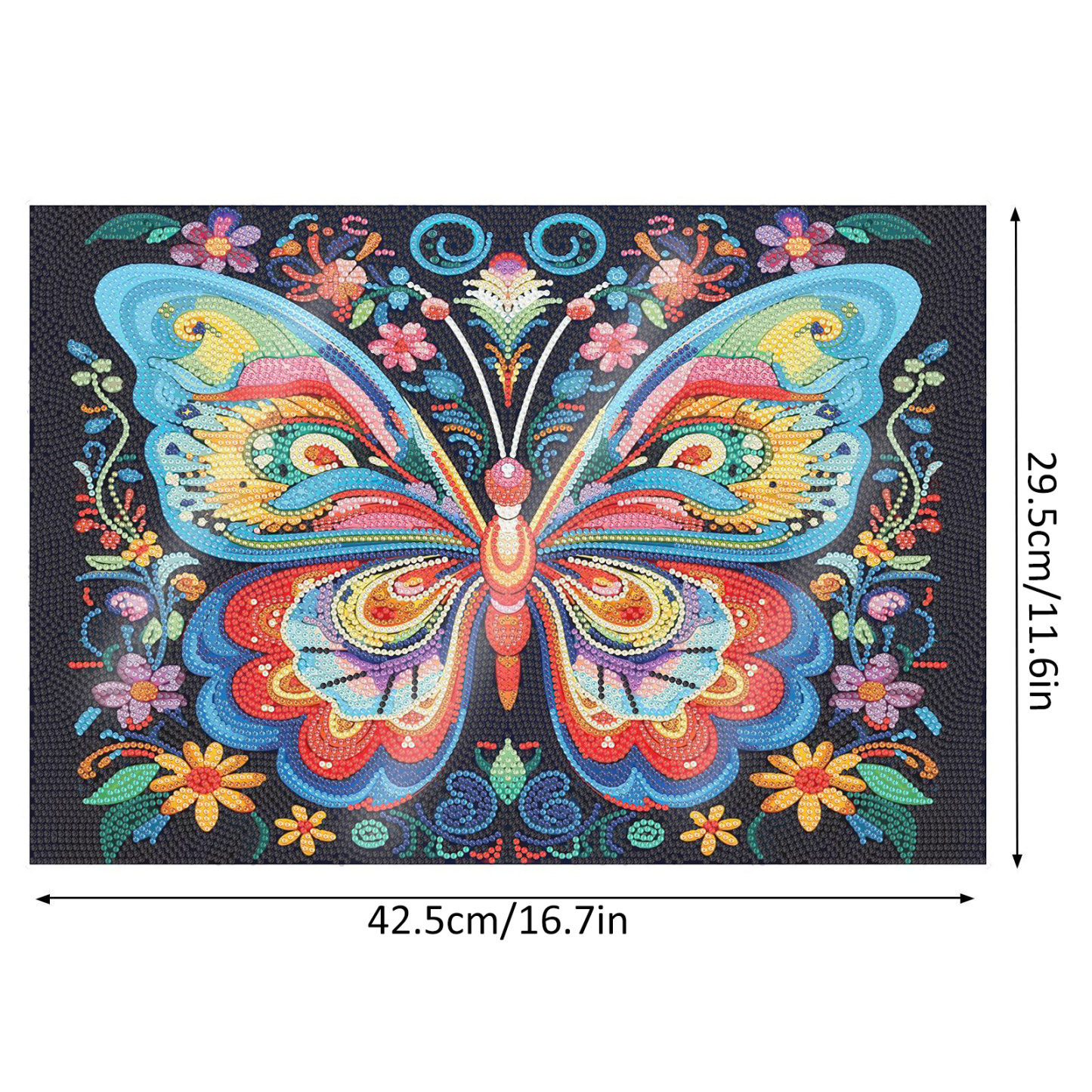 Diamond painting creative new dining mat PET home decoration birthday party decoration painting animal diamond sticker embroidery
