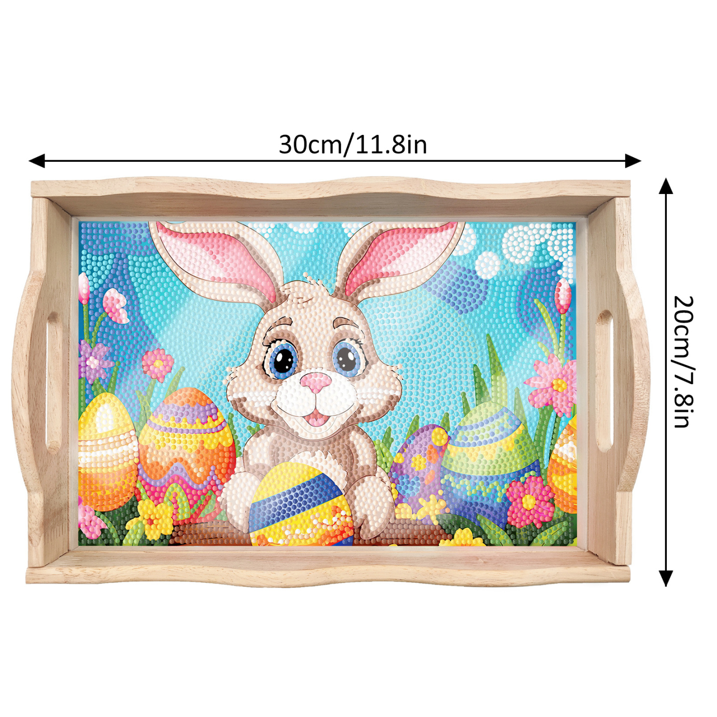 New Diamond Painting Plate DIY Handmade Square Wooden Tray Animal Mandala Diamond Stickers Wholesale Available
