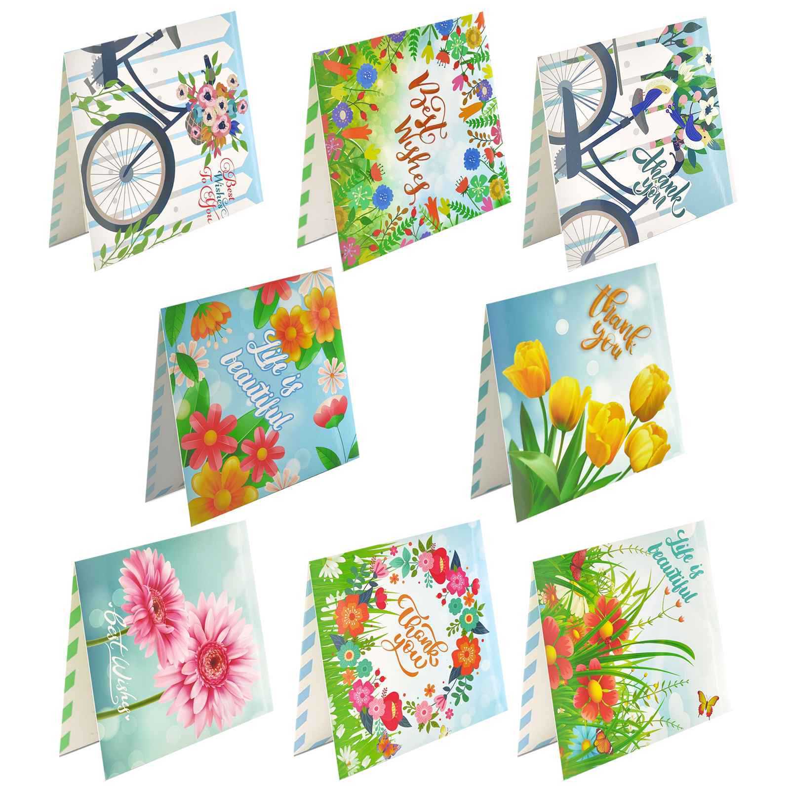 Diamond painting DIY polka dot diamond greeting card Christmas gift birthday card cross-border new handmade polka dot diamond Christmas sticker diamond greeting card