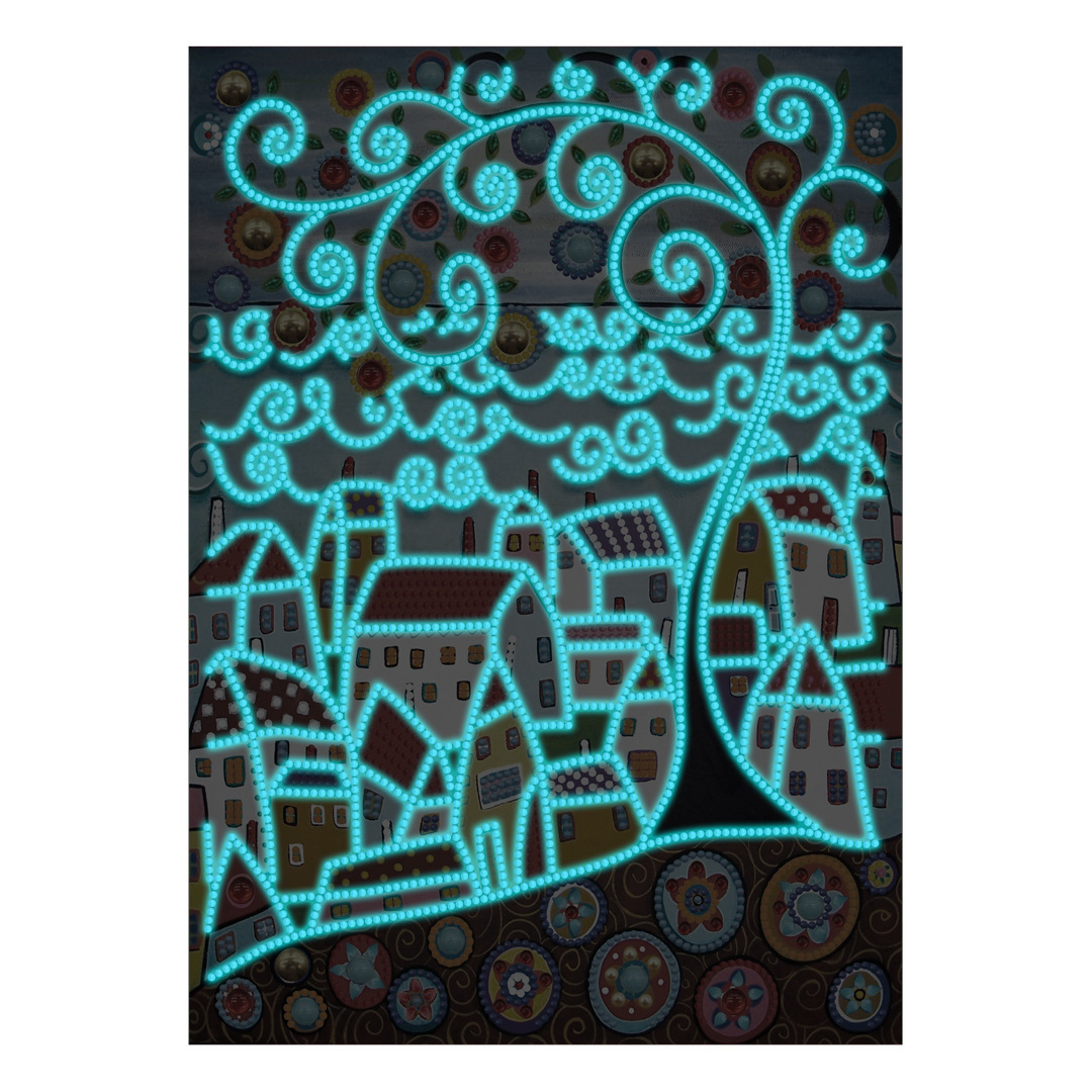 Diamond painting 5d handmade cross stitch luminous diamond embroidery living room bedroom decoration painting