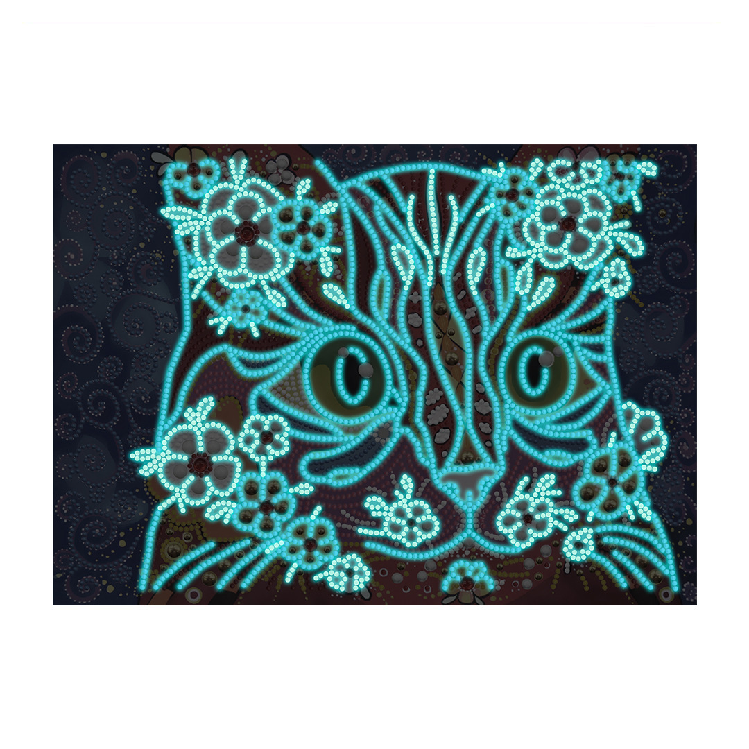 Diamond painting 5d handmade cross stitch luminous diamond embroidery living room bedroom decoration painting