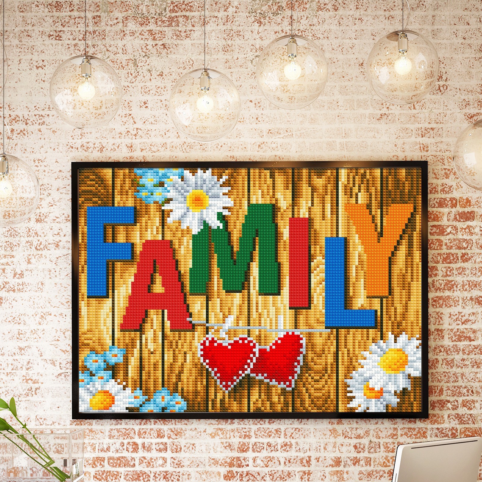 Diamond painting 5d handmade cross stitch luminous diamond embroidery living room bedroom decoration painting