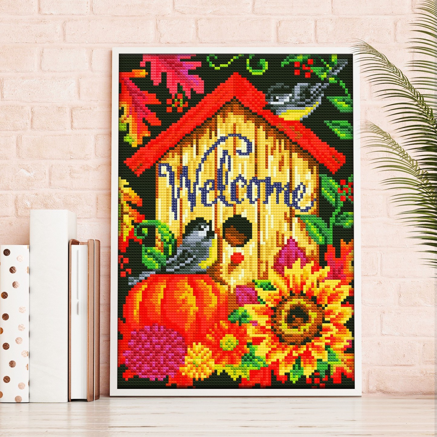 Diamond painting 5d handmade cross stitch luminous diamond embroidery living room bedroom decoration painting