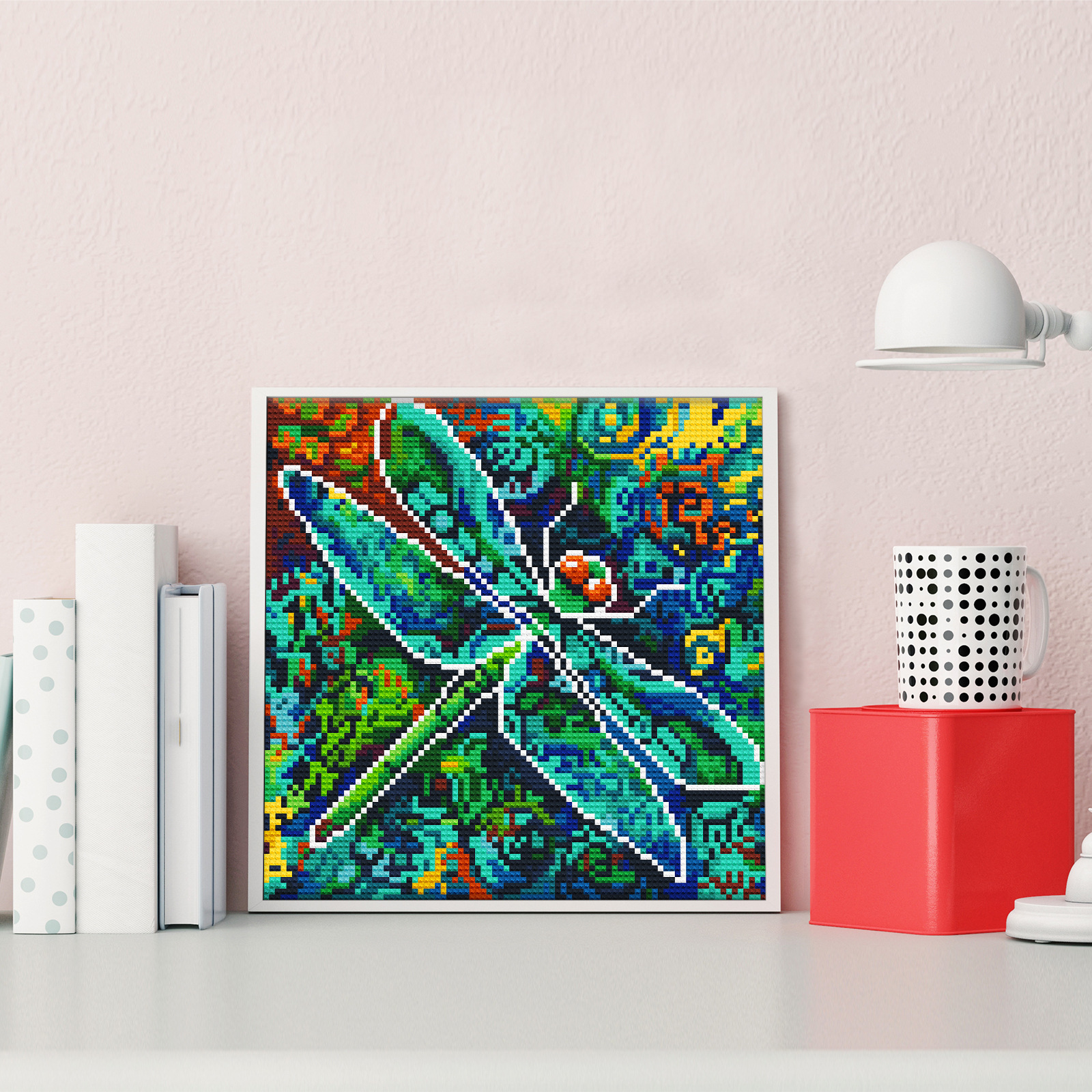 Diamond painting 5d handmade cross stitch luminous diamond embroidery living room bedroom decoration painting
