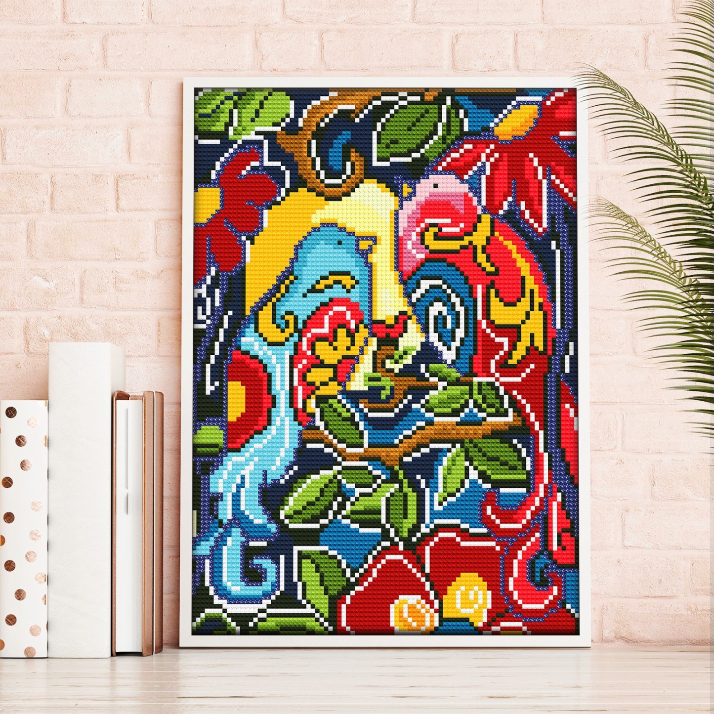 Diamond painting 5d handmade cross stitch luminous diamond embroidery living room bedroom decoration painting