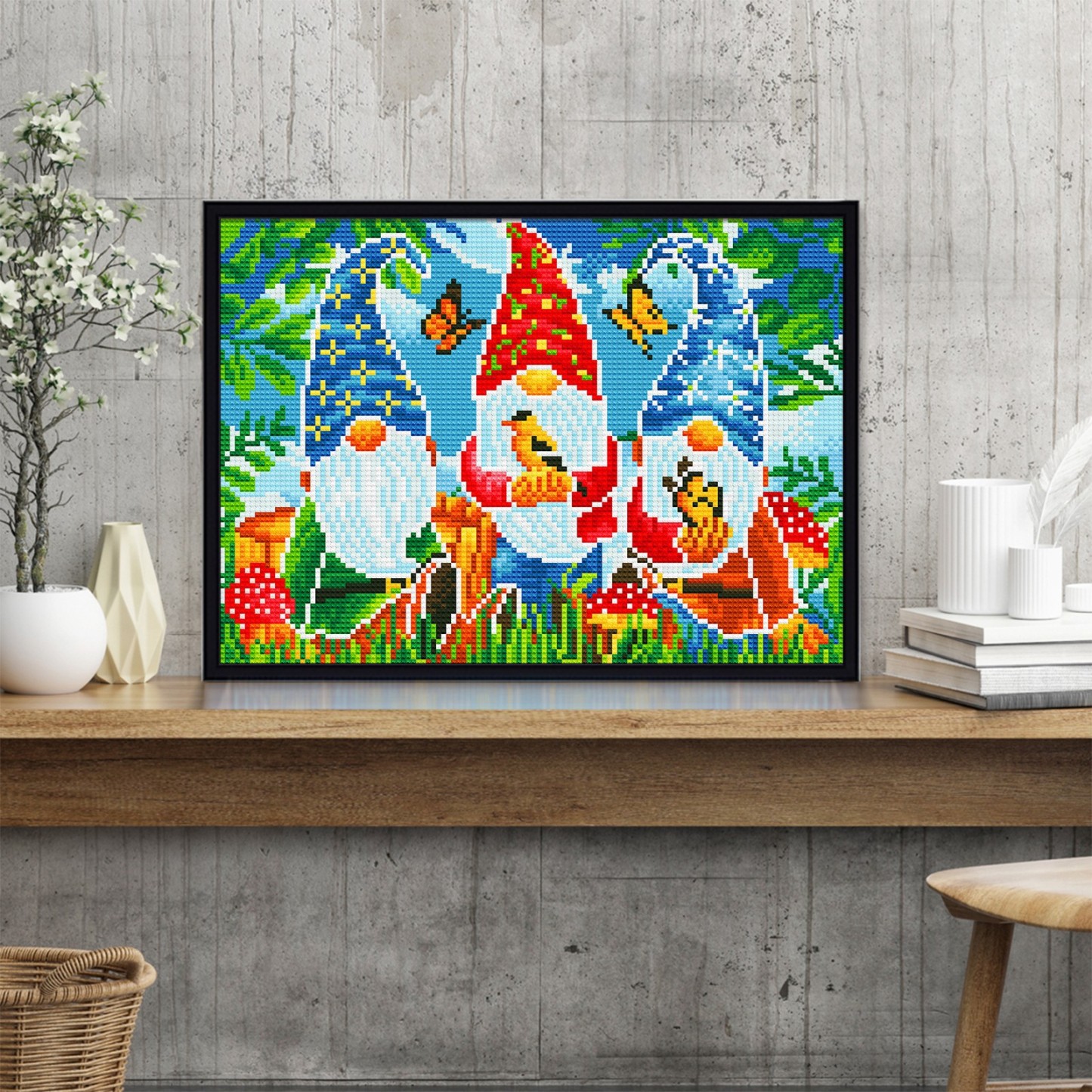 Diamond painting 5d handmade cross stitch luminous diamond embroidery living room bedroom decoration painting