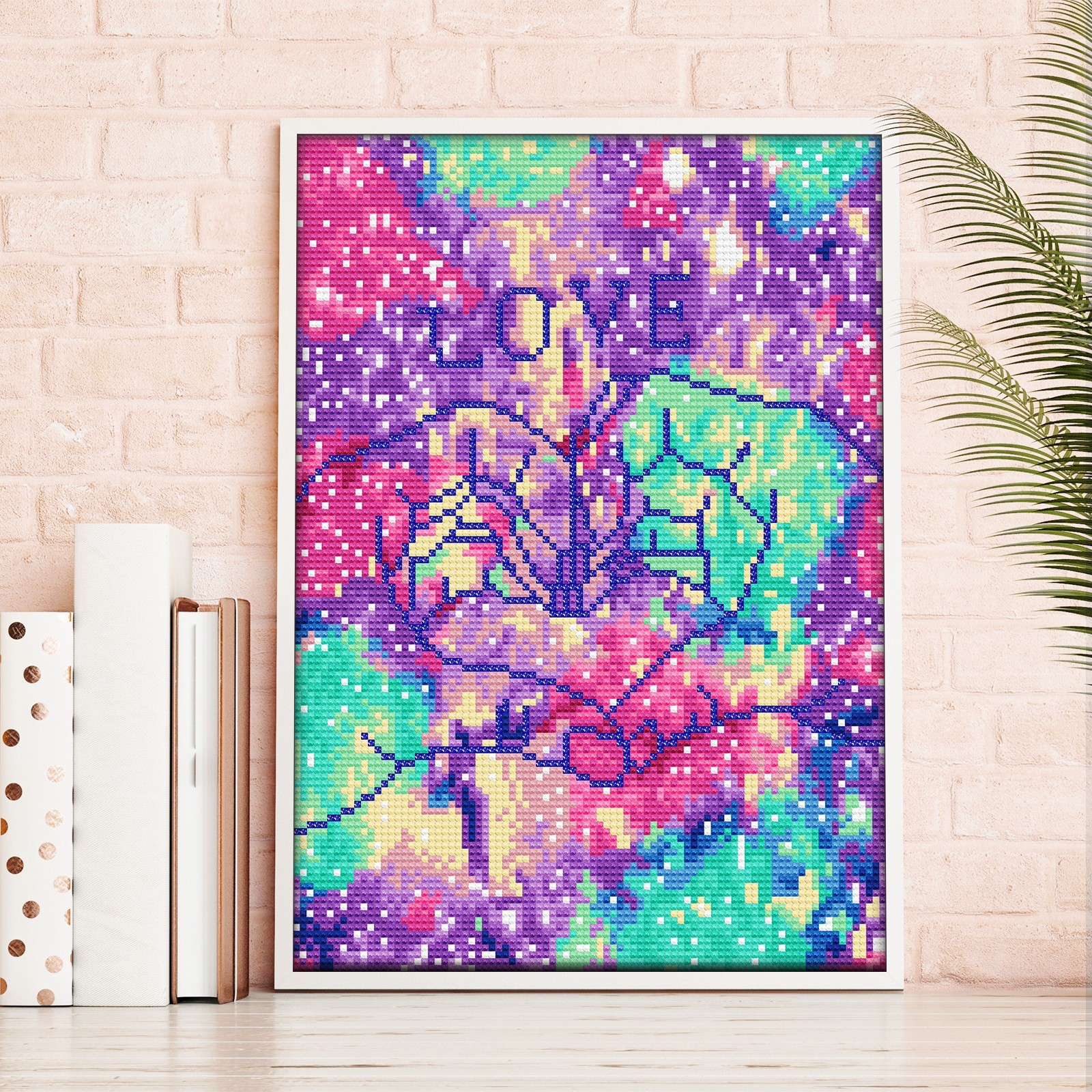 Diamond painting 5d handmade cross stitch luminous diamond embroidery living room bedroom decoration painting