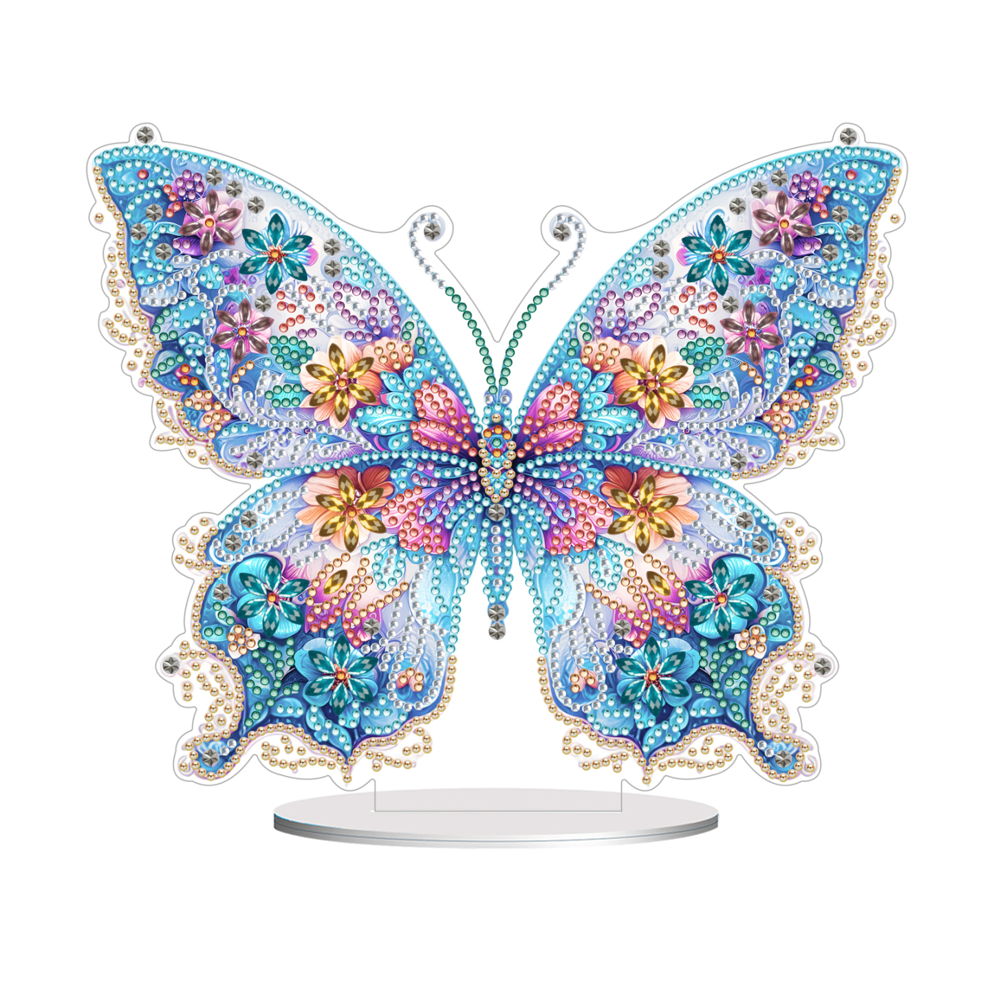 5D DIY Special Shape Diamond Painting Desk Ornament Butterfly Decor Kit