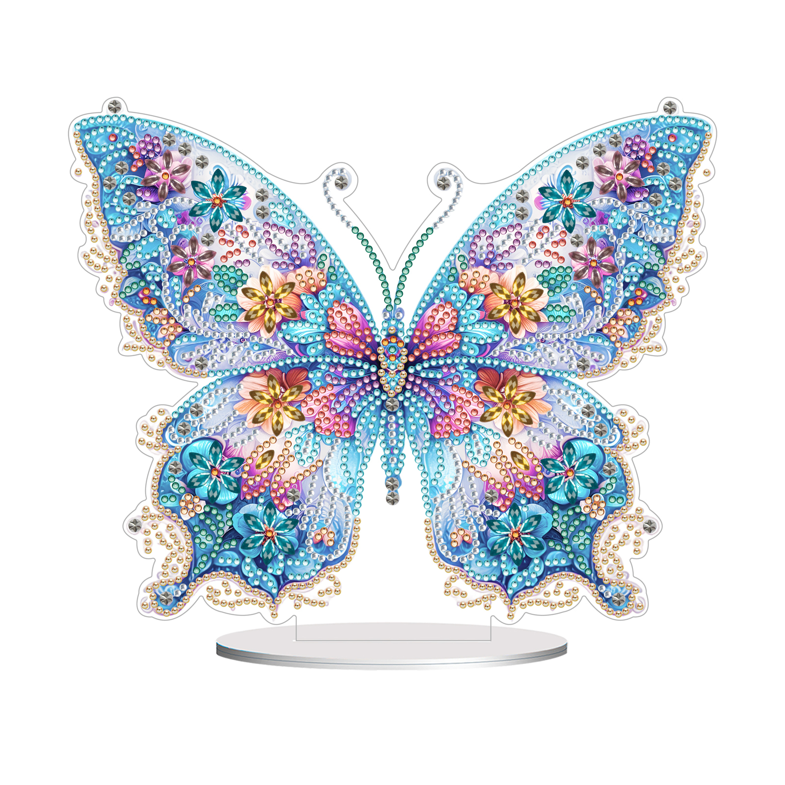 5D DIY Special Shape Diamond Painting Desk Ornament Butterfly Decor Kit