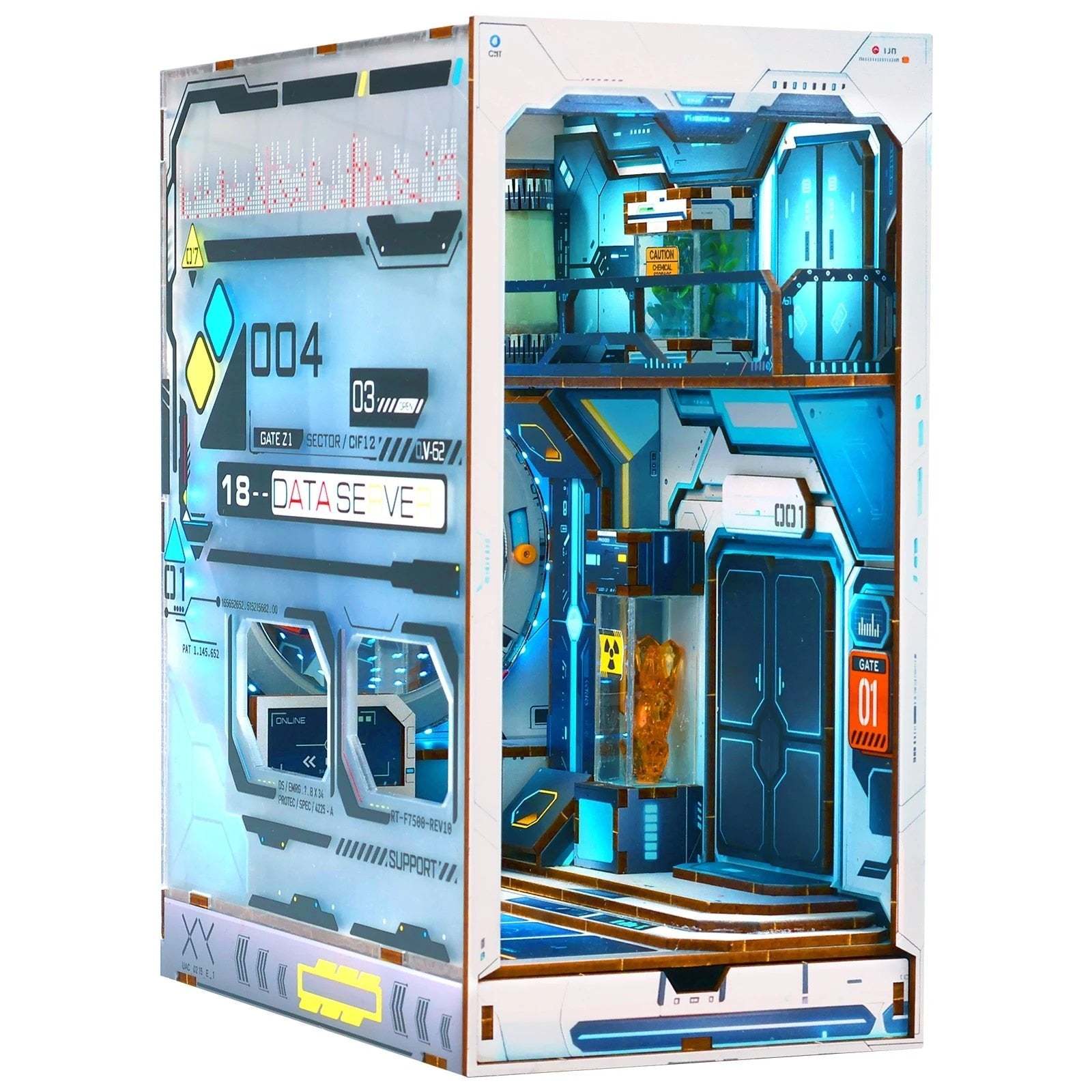 Alien Space Station DIY Book Nook Kit