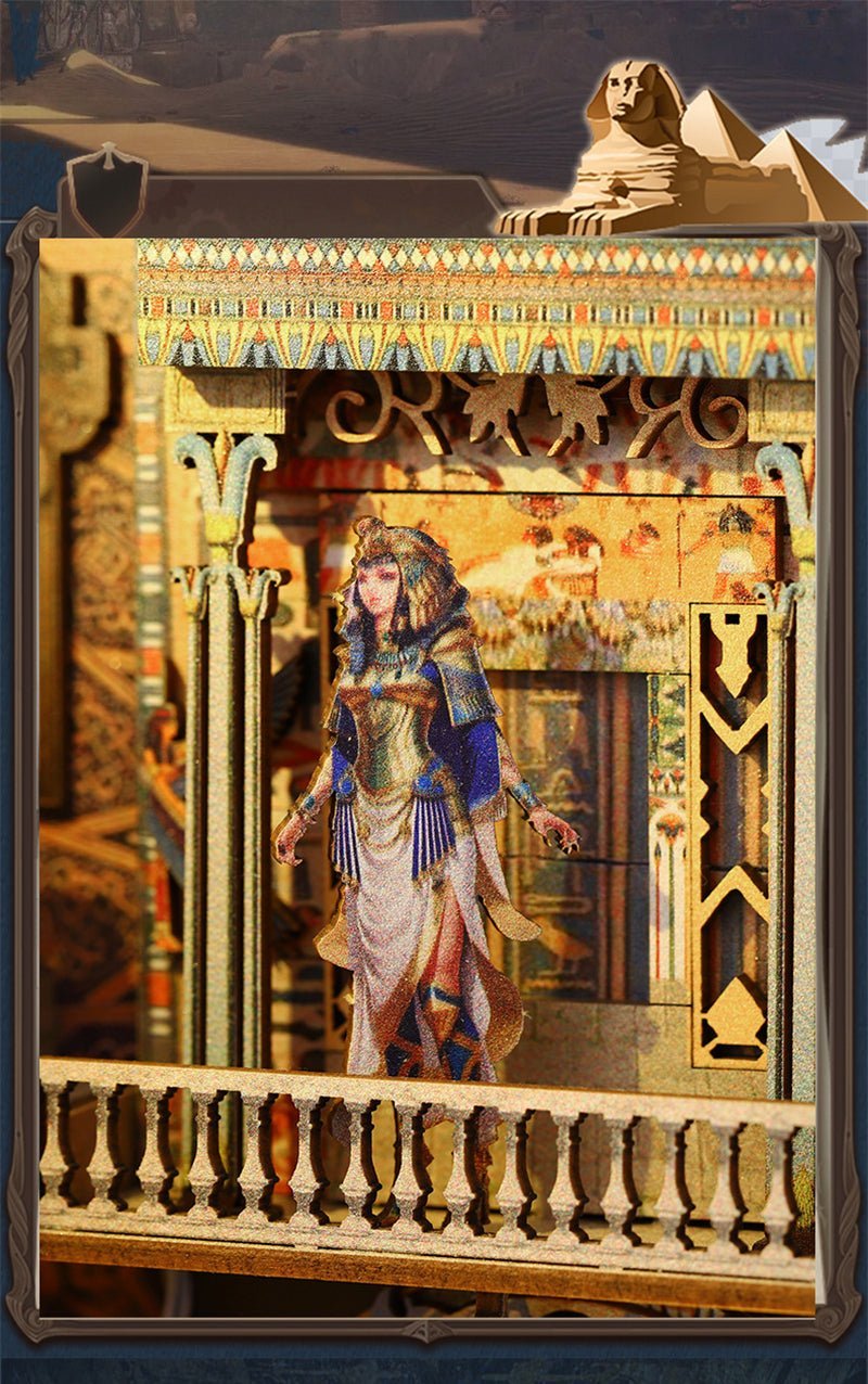 Ancient Egyptian Palace DIY Book Nook