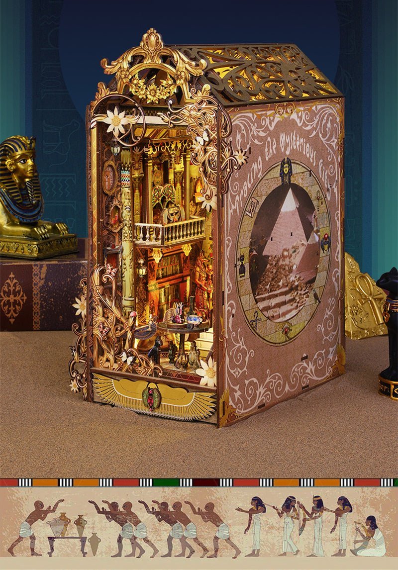 Ancient Egyptian Palace DIY Book Nook