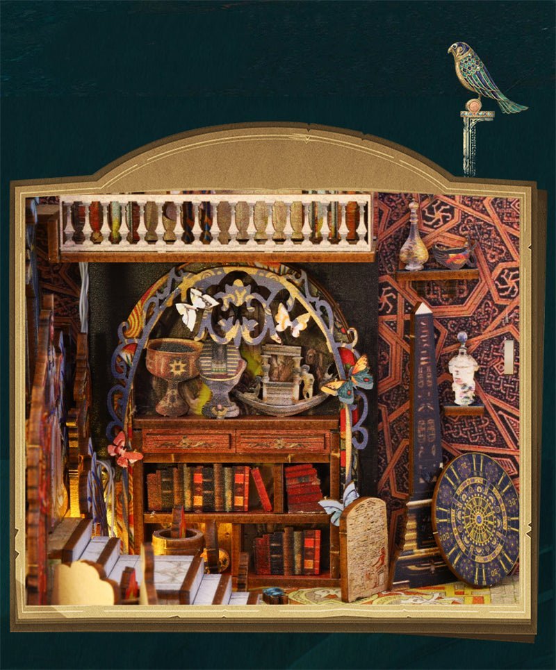 Ancient Egyptian Palace DIY Book Nook
