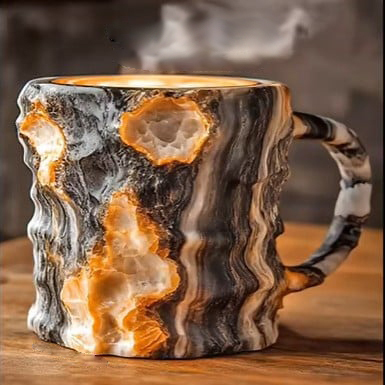 (🌲Early Christmas Sale - 49% OFF) ✨️2024 New Mineral Crystal Coffee Mugs