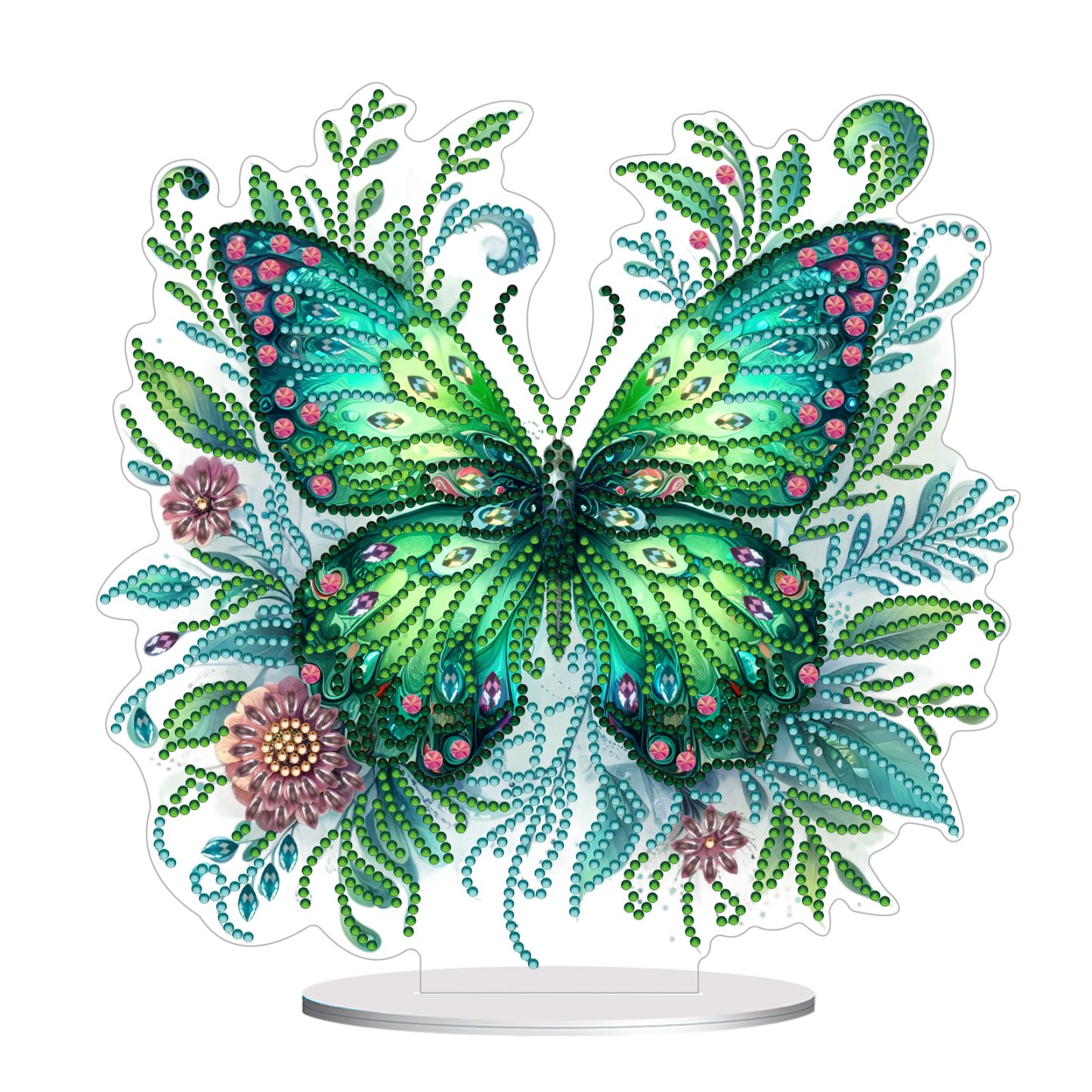 5D DIY Special Shape Diamond Painting Desk Ornament Butterfly Decor Kit