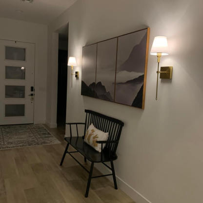 Nordic wall lamp rechargeable wireless wall lamp