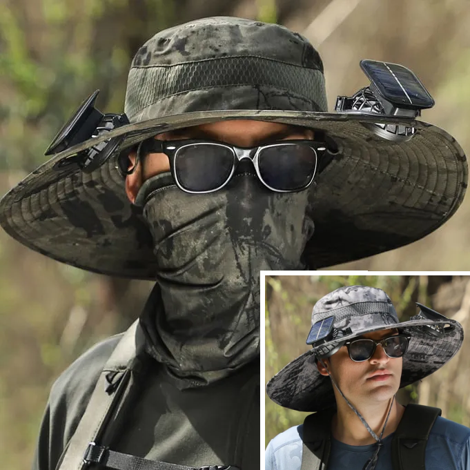 🔥Last 4 hours Sale: Save 49%⚡2025 New Ultralight Solar Fan Sun Hat – Lighter Than a Baseball!⚾No need to charge!