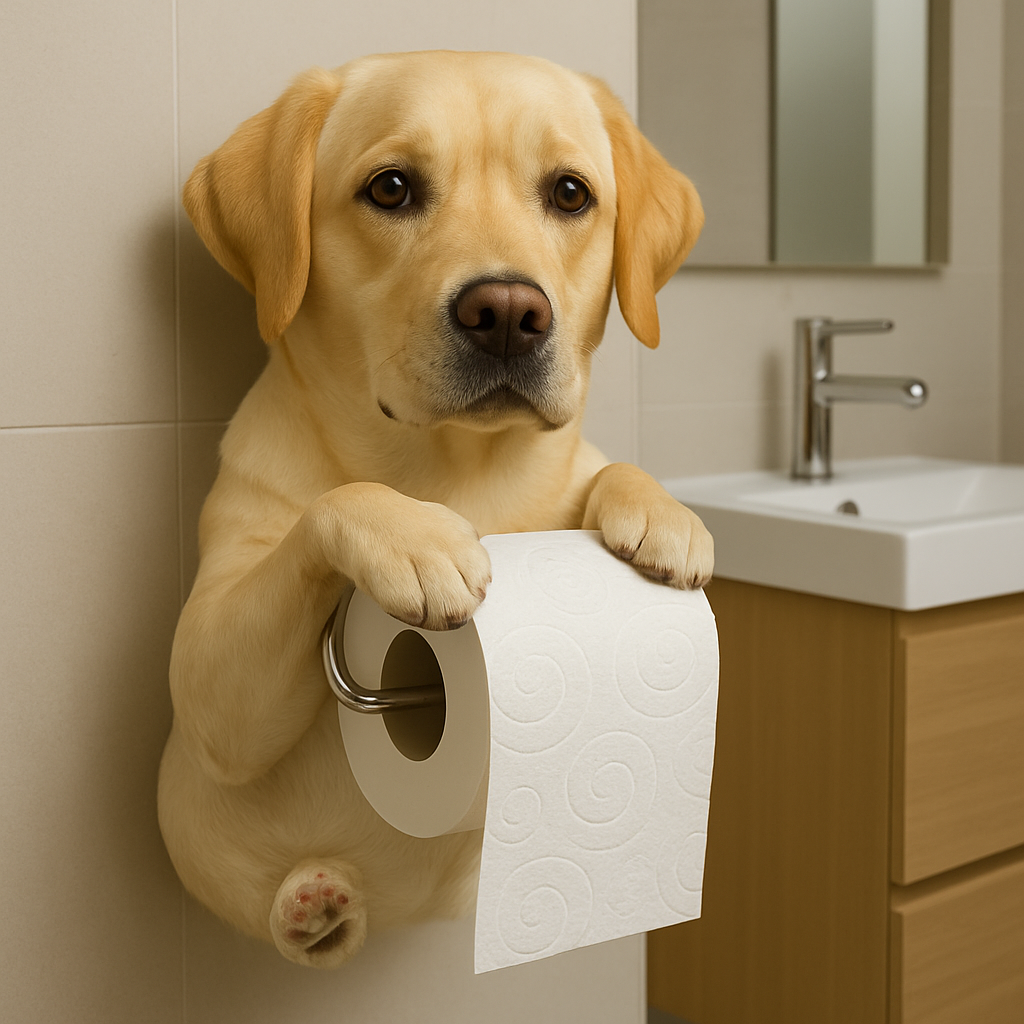 Puppy Tissue Holder