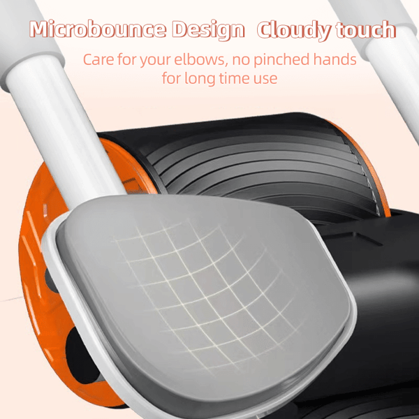 Elbow Support Rebound Abdominal Wheel(Get A Free Yoga Mat)-0320