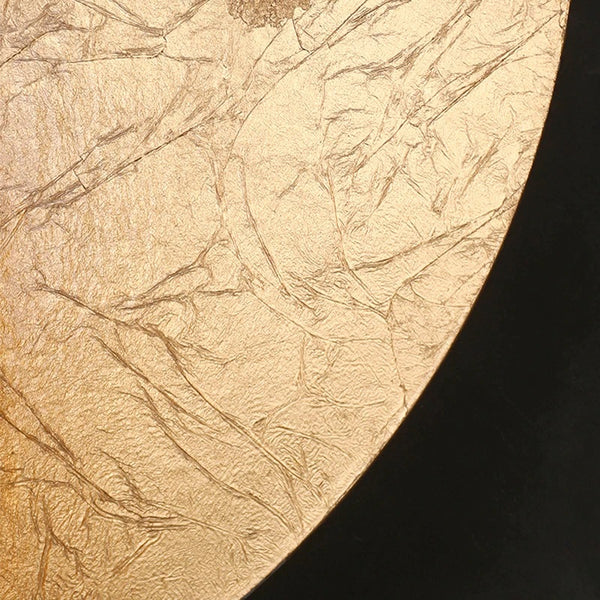 Eclipse - Antique copper and gold wall lamp
