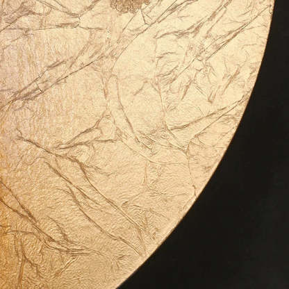 Eclipse - Antique copper and gold wall lamp