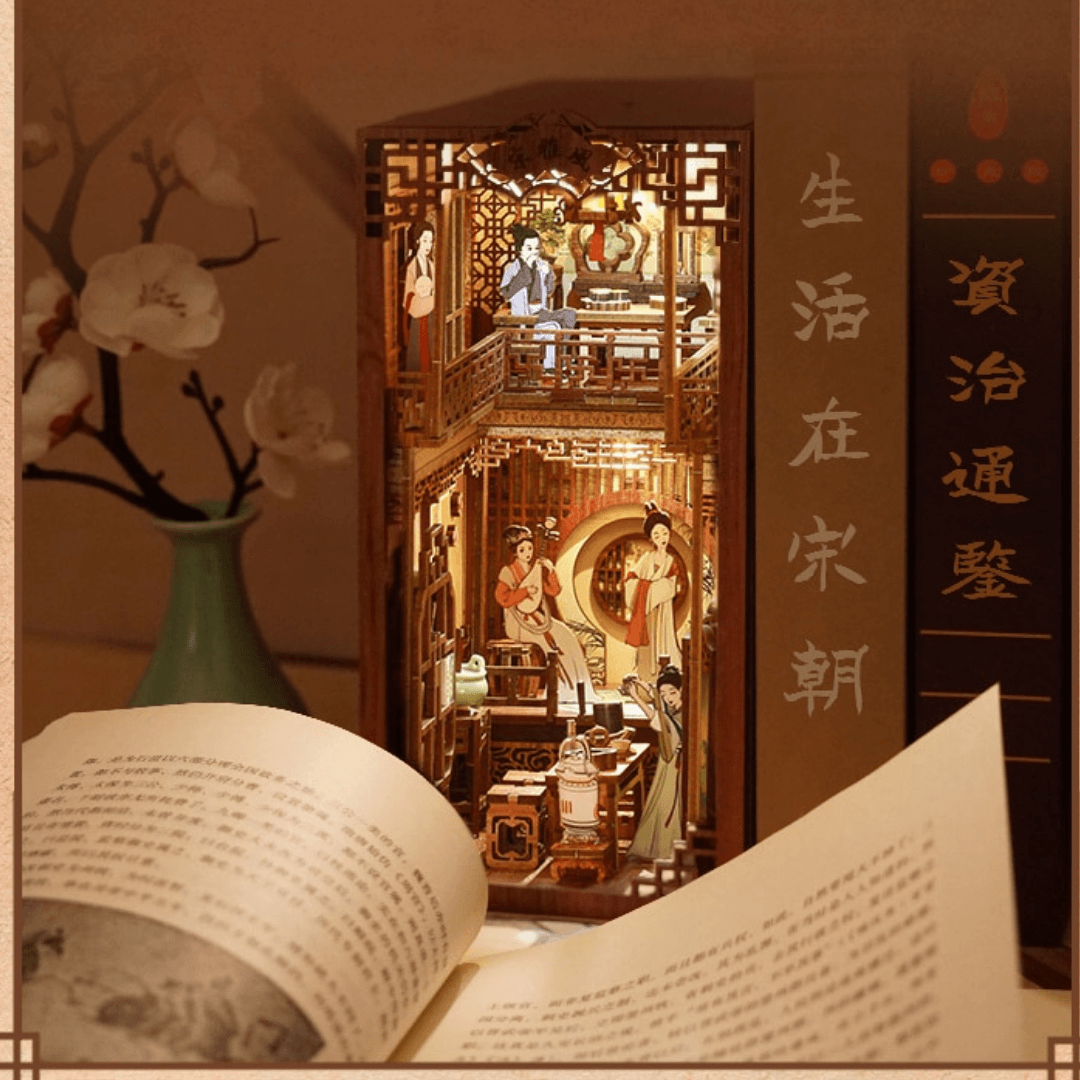 Elegant Song Dynasty DIY Book Nook