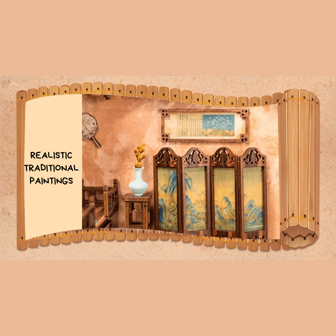 Elegant Song Dynasty DIY Book Nook