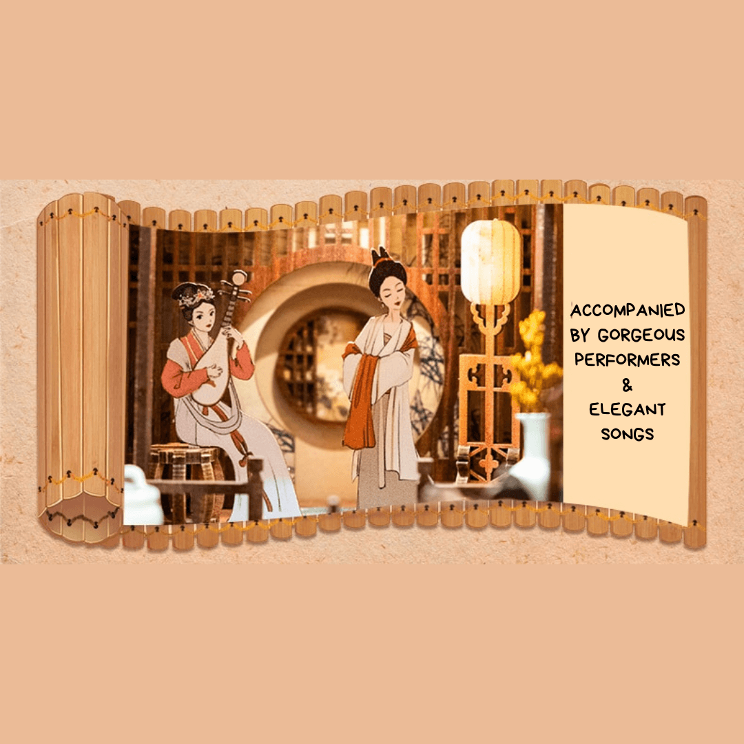Elegant Song Dynasty DIY Book Nook